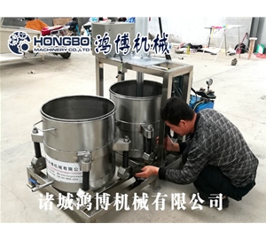 河南水果液压压榨机
