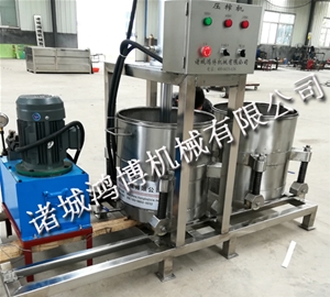 河南石榴果酒压榨收汁机